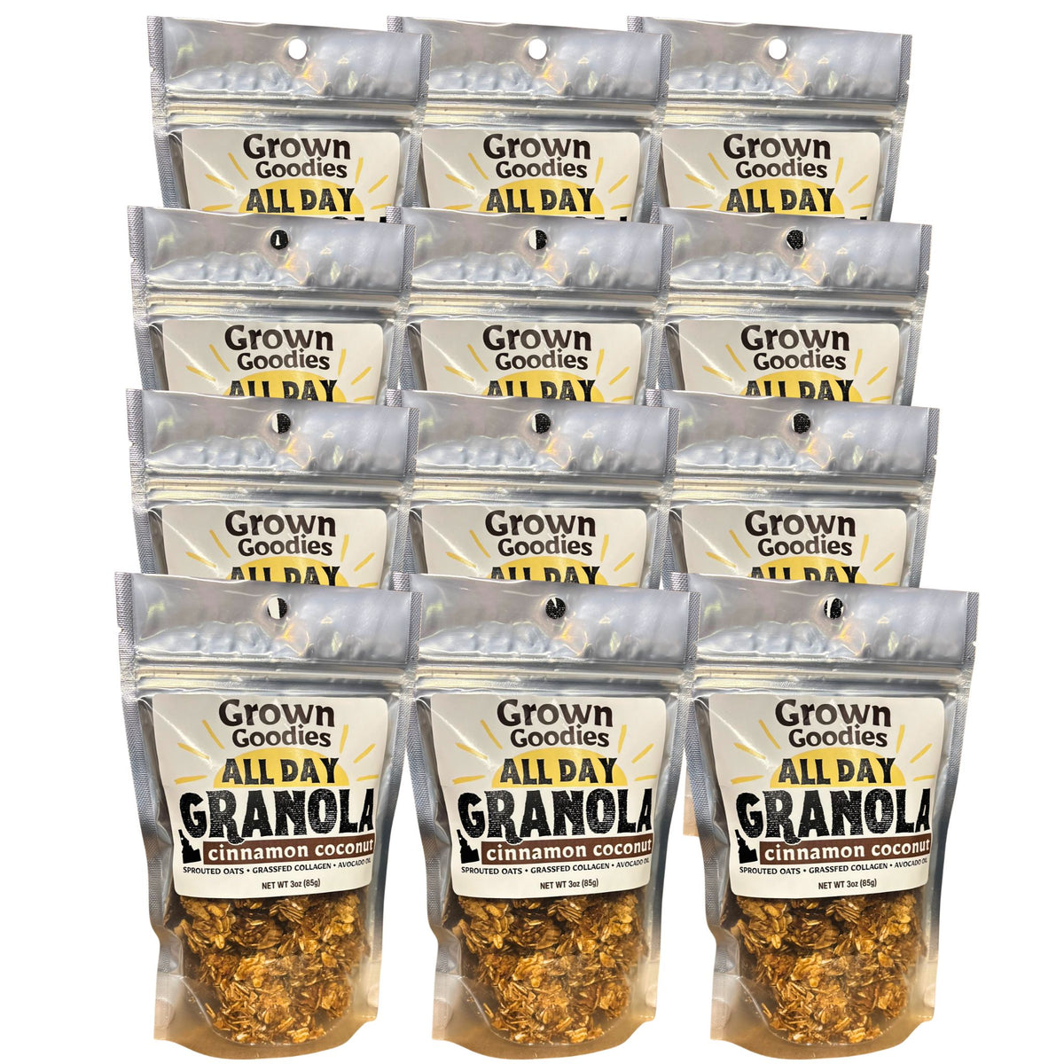 All Day Granola - Cinnamon Coconut