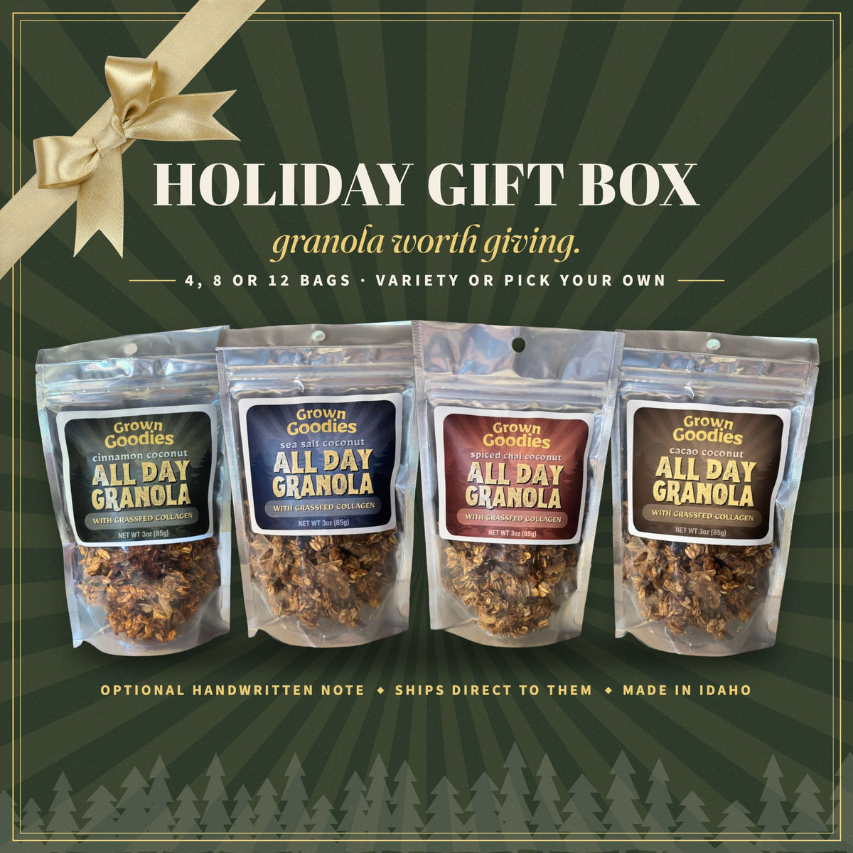Holiday Gift Bundles - All Day Granola