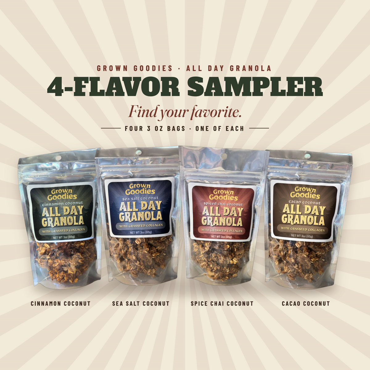 4 Flavor Sampler Pack